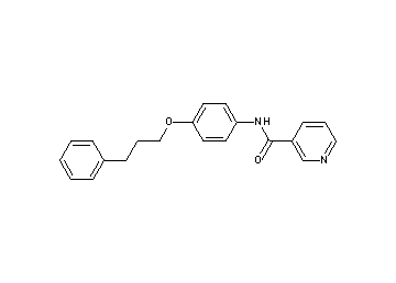 N-[4-(3-phenylpropoxy)phenyl]nicotinamide
