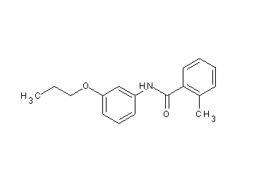 2-methyl-N-(3-propoxyphenyl)benzamide
