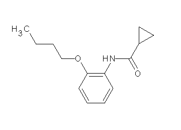 N-(2-butoxyphenyl)cyclopropanecarboxamide
