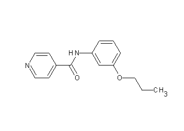 N-(3-propoxyphenyl)isonicotinamide
