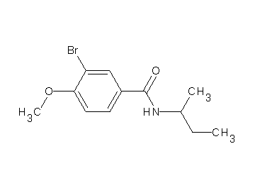 3-bromo-N-(sec-butyl)-4-methoxybenzamide - Click Image to Close