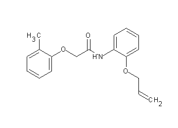 N-[2-(allyloxy)phenyl]-2-(2-methylphenoxy)acetamide - Click Image to Close