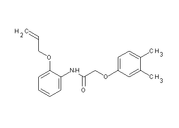 N-[2-(allyloxy)phenyl]-2-(3,4-dimethylphenoxy)acetamide