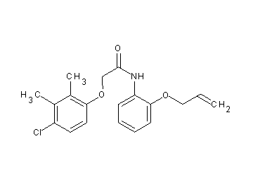 N-[2-(allyloxy)phenyl]-2-(4-chloro-2,3-dimethylphenoxy)acetamide