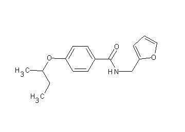 4-sec-butoxy-N-(2-furylmethyl)benzamide