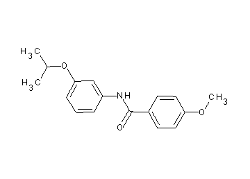 N-(3-isopropoxyphenyl)-4-methoxybenzamide