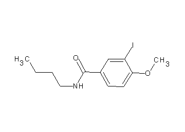 N-butyl-3-iodo-4-methoxybenzamide
