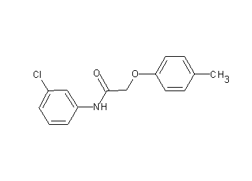 N-(3-chlorophenyl)-2-(4-methylphenoxy)acetamide