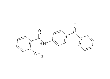 N-(4-benzoylphenyl)-2-methylbenzamide