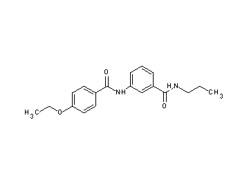 3-[(4-ethoxybenzoyl)amino]-N-propylbenzamide