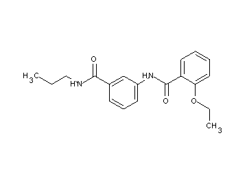 2-ethoxy-N-{3-[(propylamino)carbonyl]phenyl}benzamide