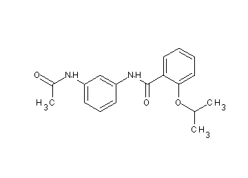 N-[3-(acetylamino)phenyl]-2-isopropoxybenzamide