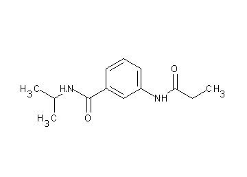 N-isopropyl-3-(propionylamino)benzamide
