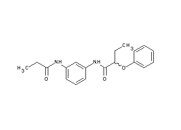 2-phenoxy-N-[3-(propionylamino)phenyl]butanamide