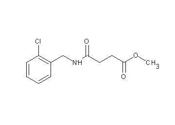methyl 4-[(2-chlorobenzyl)amino]-4-oxobutanoate