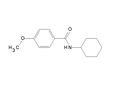 N-cyclohexyl-4-methoxybenzamide