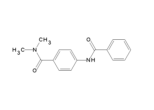 4-(benzoylamino)-N,N-dimethylbenzamide