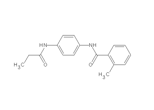 2-methyl-N-[4-(propionylamino)phenyl]benzamide