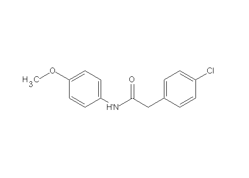2-(4-chlorophenyl)-N-(4-methoxyphenyl)acetamide