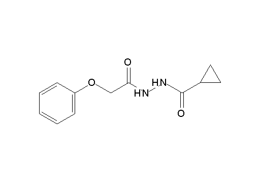 N'-(2-phenoxyacetyl)cyclopropanecarbohydrazide
