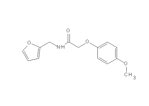 N-(2-furylmethyl)-2-(4-methoxyphenoxy)acetamide