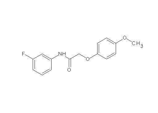 N-(3-fluorophenyl)-2-(4-methoxyphenoxy)acetamide