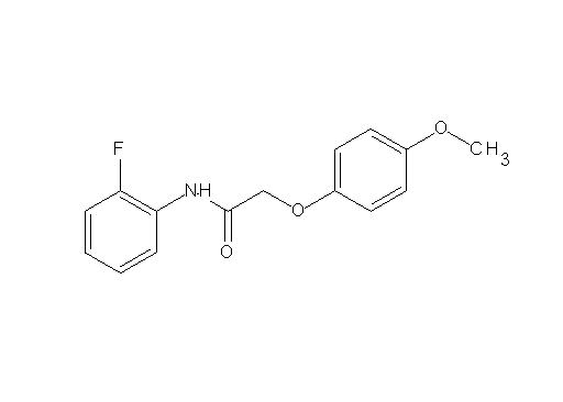 N-(2-fluorophenyl)-2-(4-methoxyphenoxy)acetamide