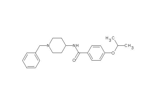 N-(1-benzyl-4-piperidinyl)-4-isopropoxybenzamide