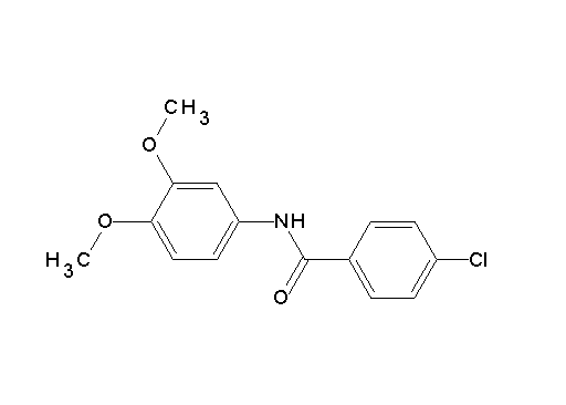4-chloro-N-(3,4-dimethoxyphenyl)benzamide