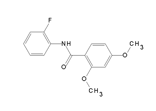 N-(2-fluorophenyl)-2,4-dimethoxybenzamide
