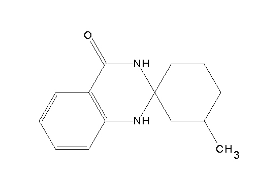 3-methyl-1'H-spiro[cyclohexane-1,2'-quinazolin]-4'(3'H)-one