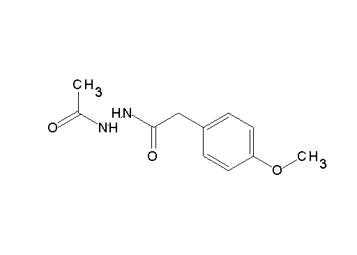 N'-acetyl-2-(4-methoxyphenyl)acetohydrazide
