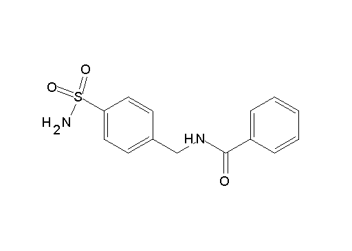 N-[4-(aminosulfonyl)benzyl]benzamide