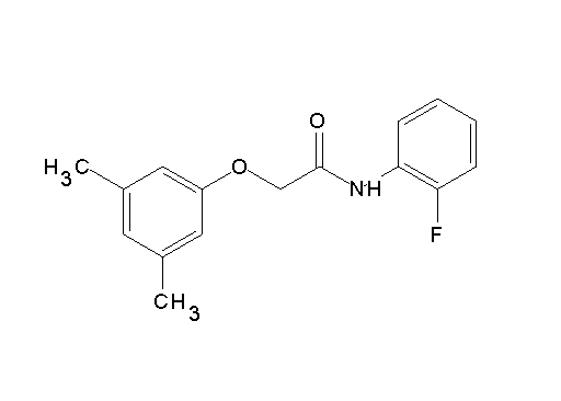 2-(3,5-dimethylphenoxy)-N-(2-fluorophenyl)acetamide