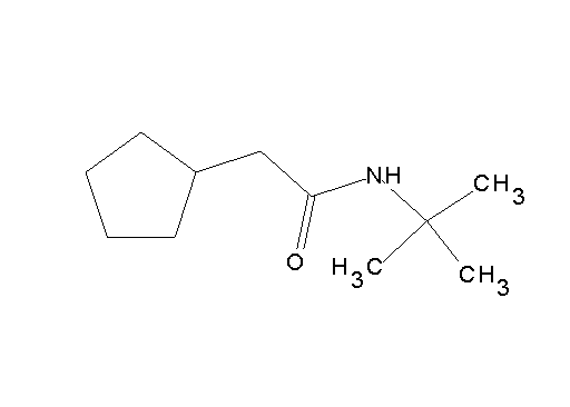 N-(tert-butyl)-2-cyclopentylacetamide