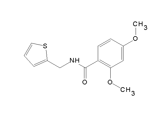 2,4-dimethoxy-N-(2-thienylmethyl)benzamide