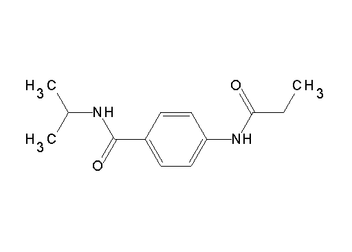 N-isopropyl-4-(propionylamino)benzamide