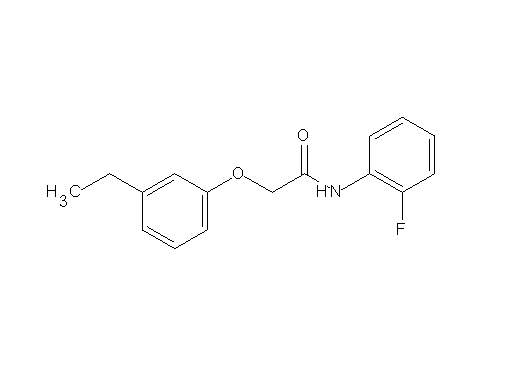 2-(3-ethylphenoxy)-N-(2-fluorophenyl)acetamide - Click Image to Close