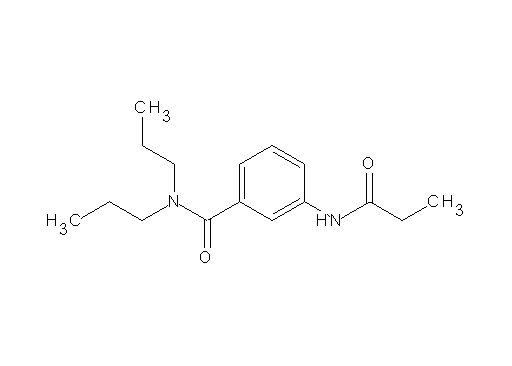 3-(propionylamino)-N,N-dipropylbenzamide