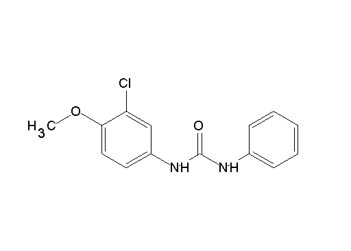 N-(3-chloro-4-methoxyphenyl)-N'-phenylurea