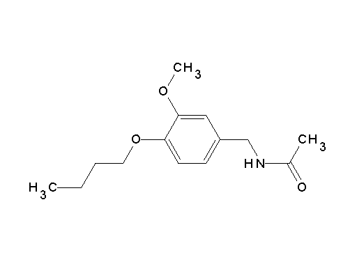 N-(4-butoxy-3-methoxybenzyl)acetamide - Click Image to Close