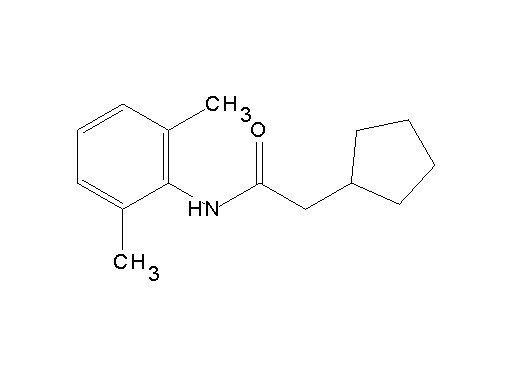 2-cyclopentyl-N-(2,6-dimethylphenyl)acetamide