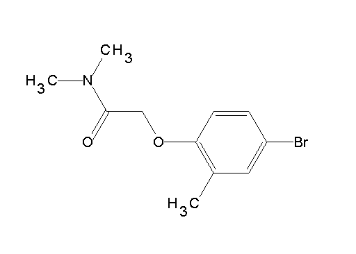 2-(4-bromo-2-methylphenoxy)-N,N-dimethylacetamide