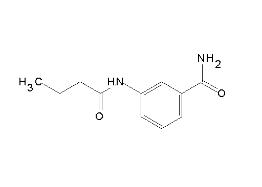 3-(butyrylamino)benzamide - Click Image to Close